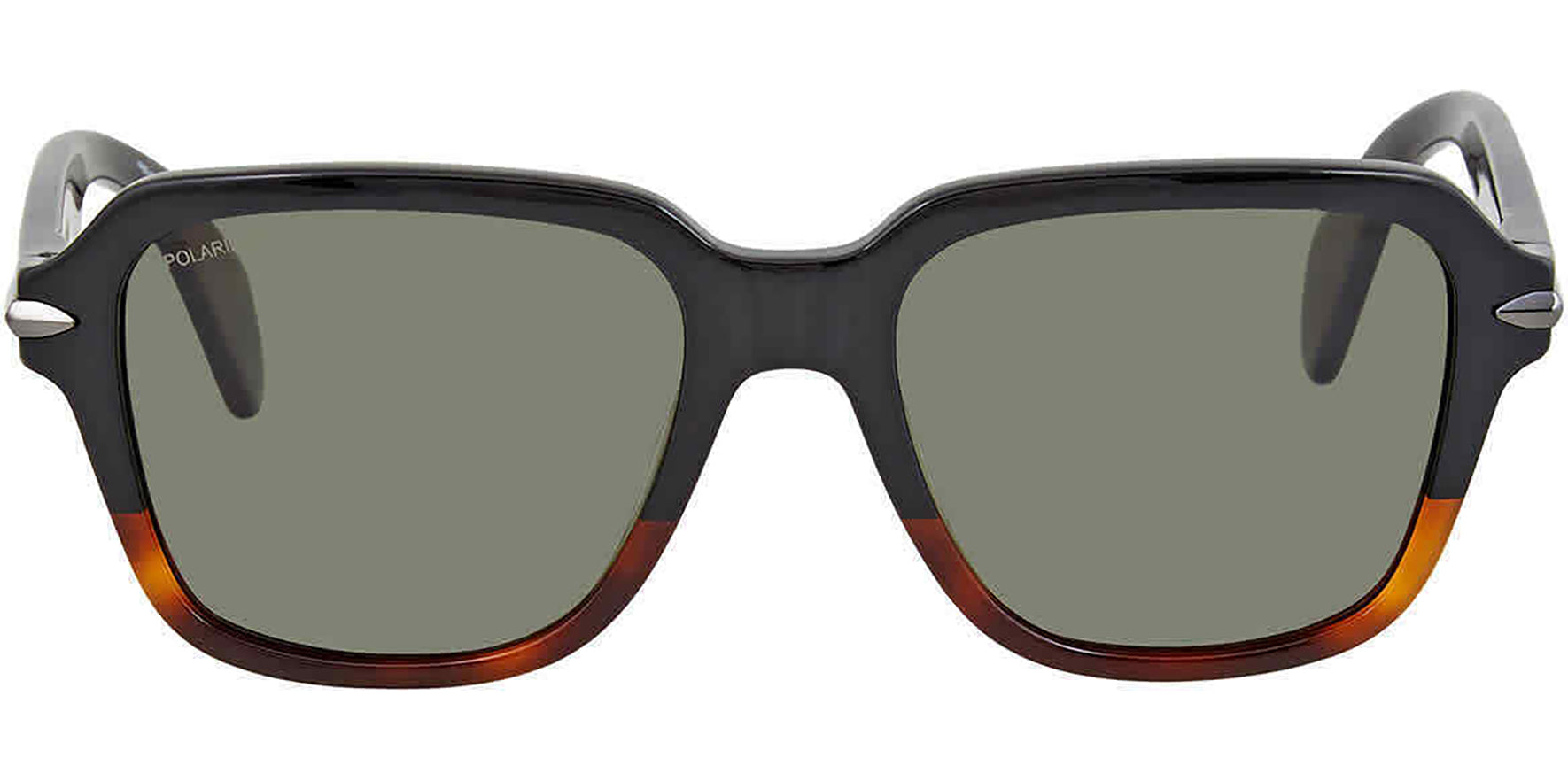 Rag & Bone Polarized Black/Havana Square - Eyedictive