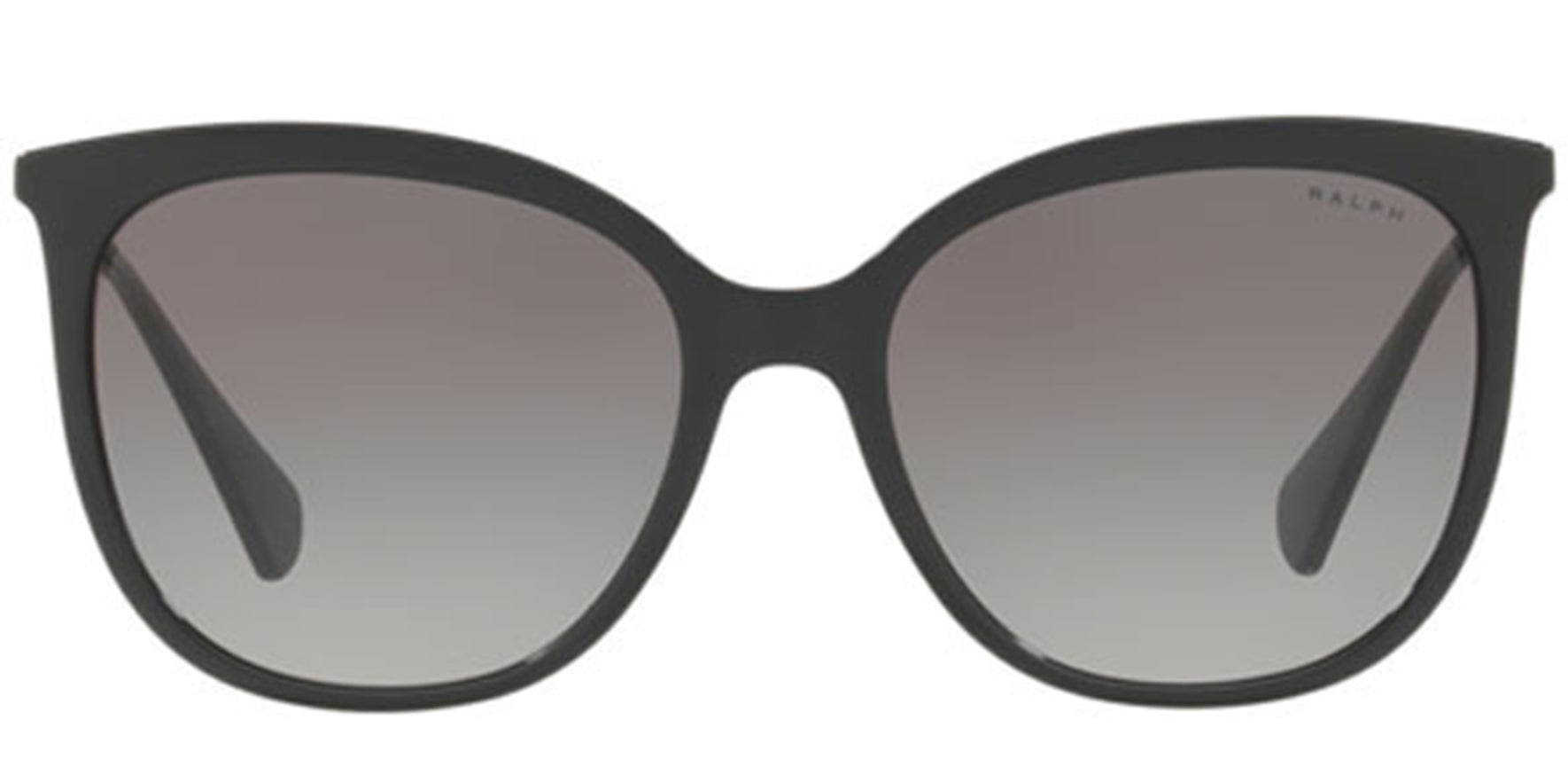 Ralph By Ralph Lauren Shiny Black Rounded Cat Eye - Eyedictive