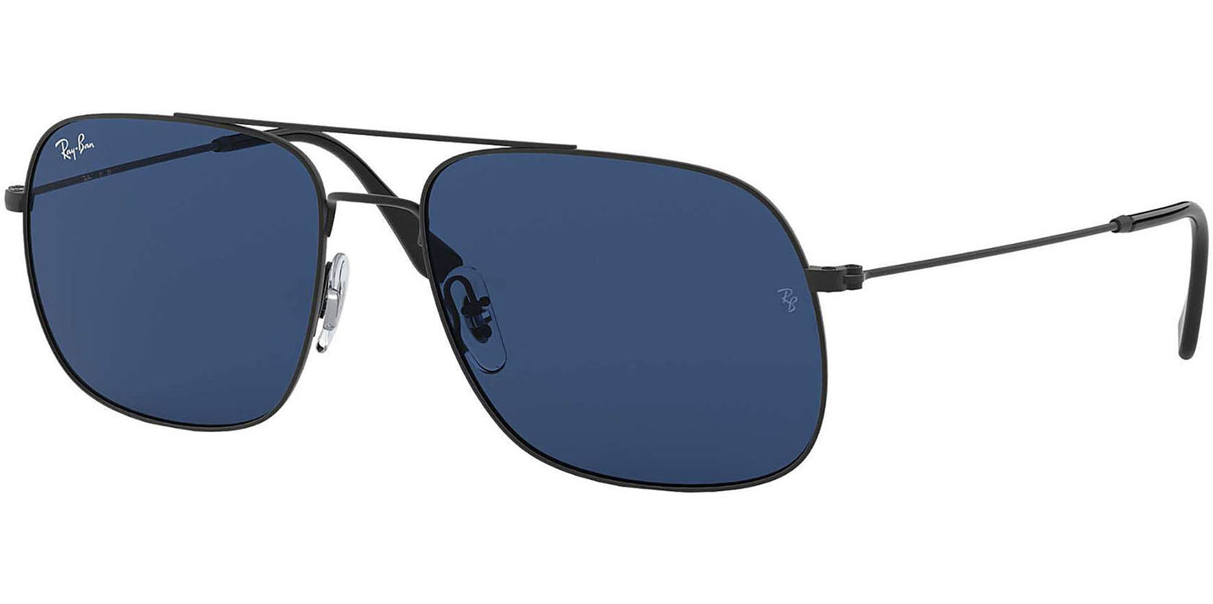 Ray-Ban Andrea Rubber Coated Metal Navigator - Eyedictive