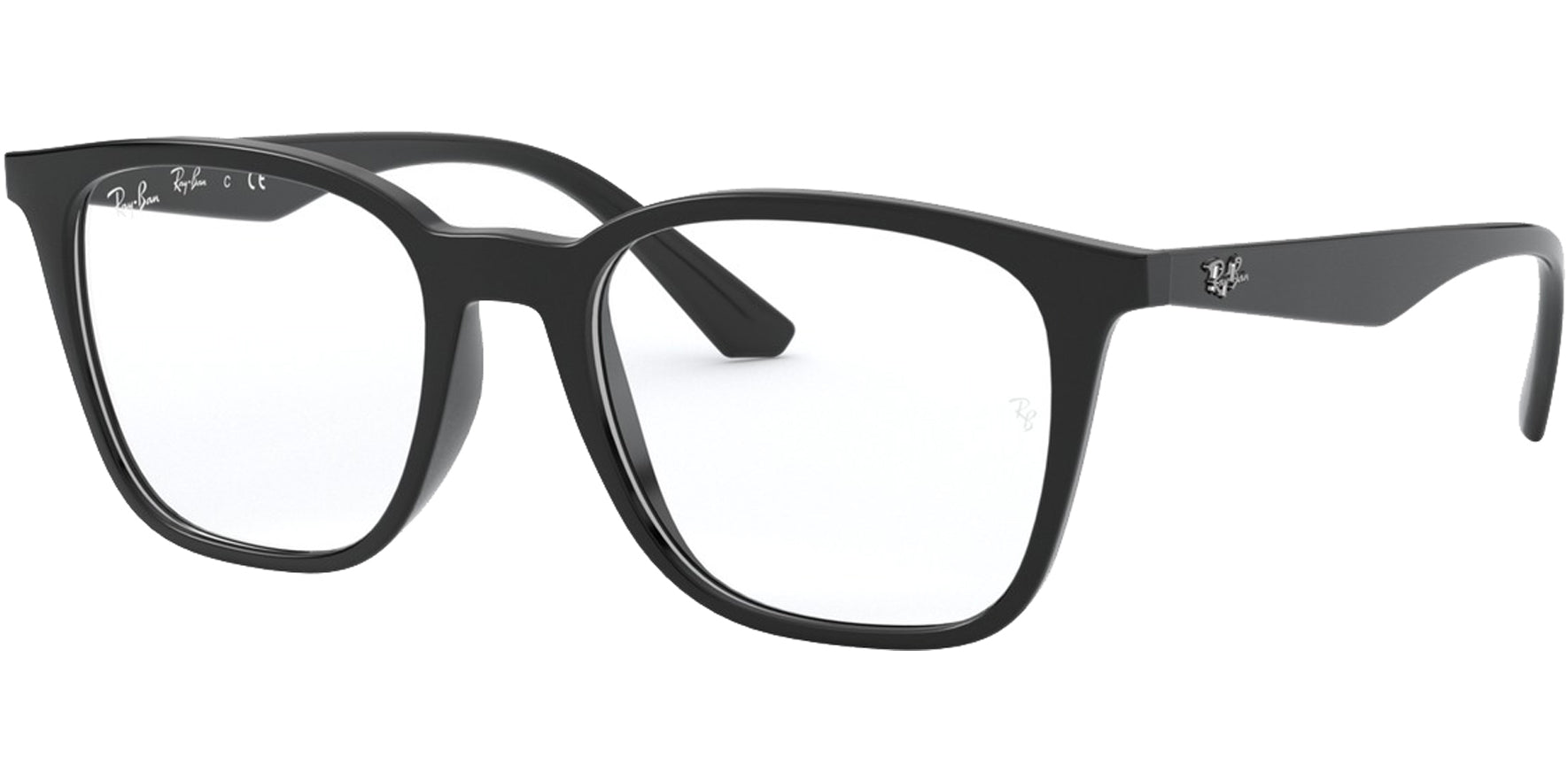 Ray-Ban Black Classic Square Eyeglass Frames - Eyedictive