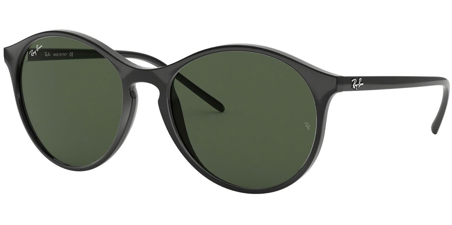 Ray-Ban Black Low Bridge Fit Vintage Round - Eyedictive