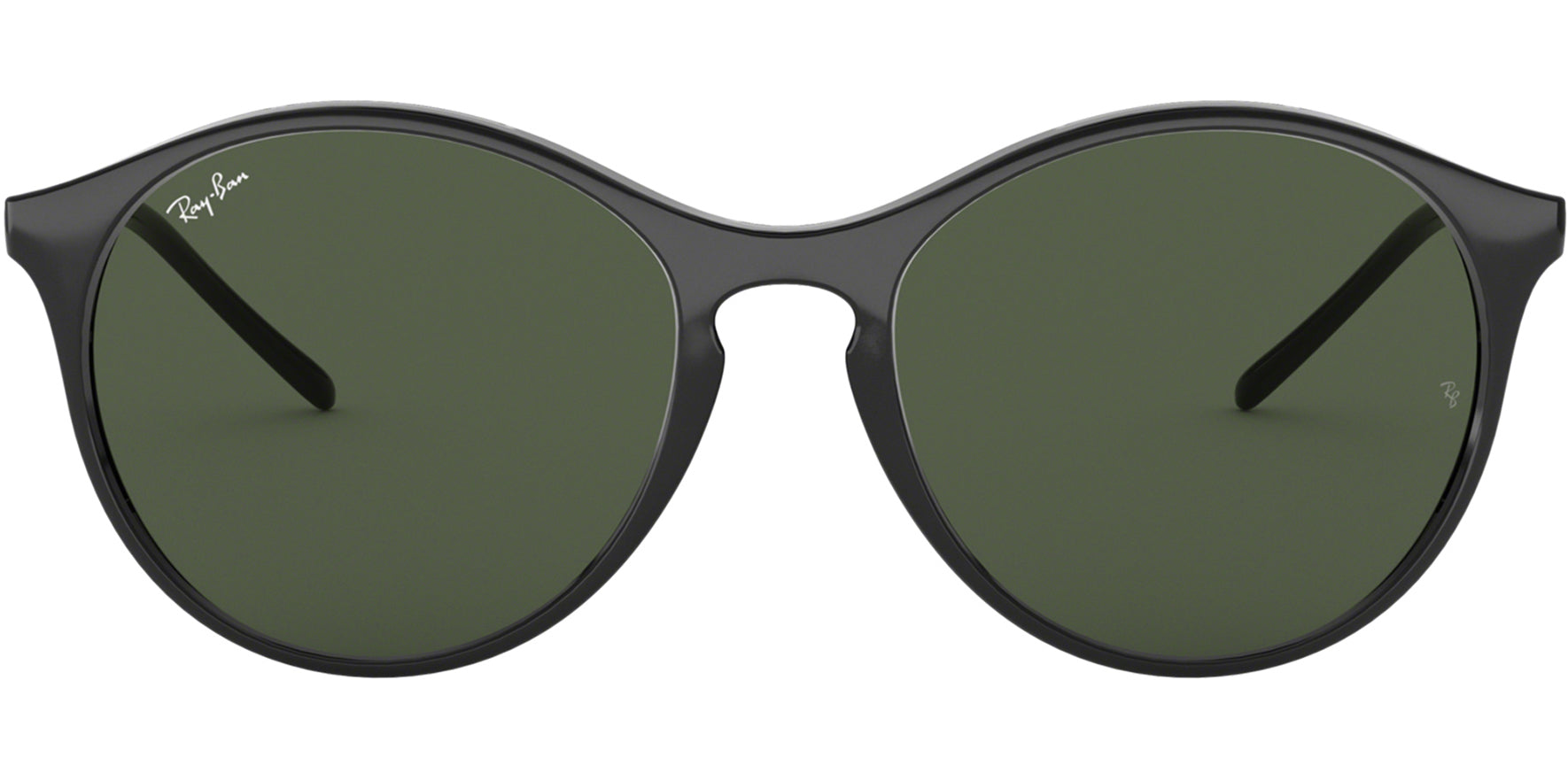 Ray-Ban Black Low Bridge Fit Vintage Round - Eyedictive