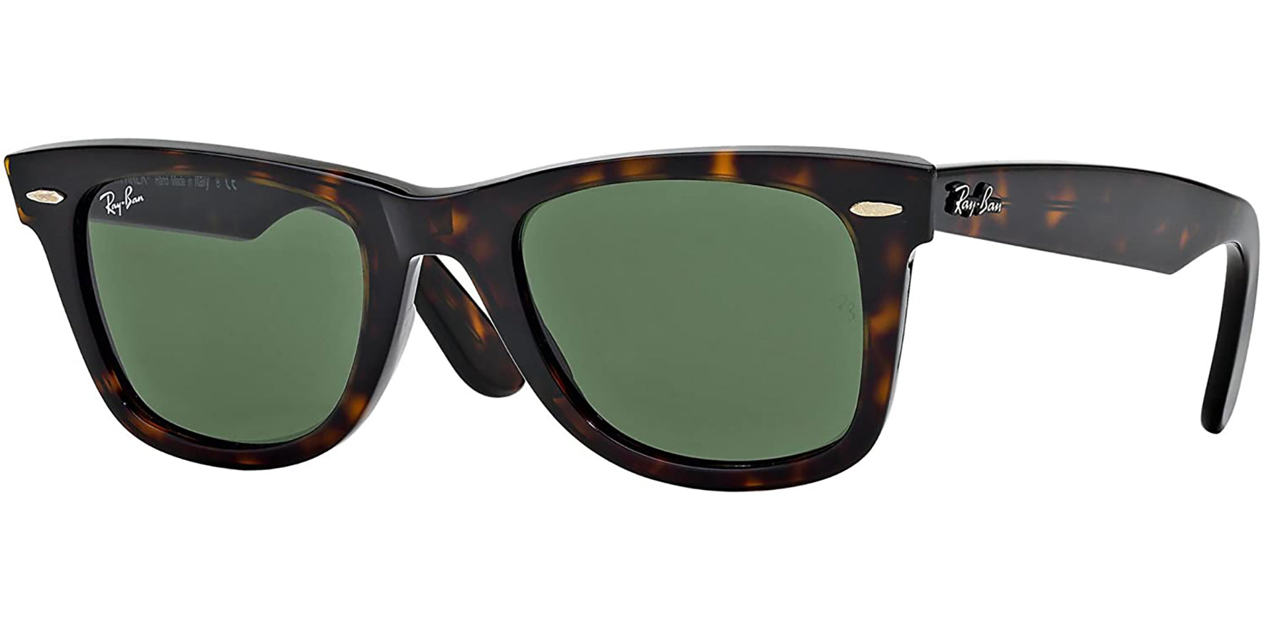 Ray-Ban Gloss Tortoise Handmade Original Wayfarer Classic - Eyedictive