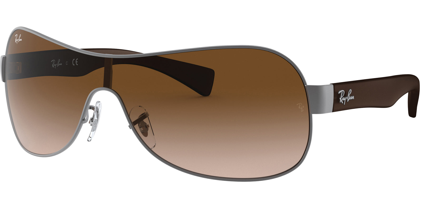 Ray-Ban Pilot/Wrap Hybrid With Shield Lens - Eyedictive