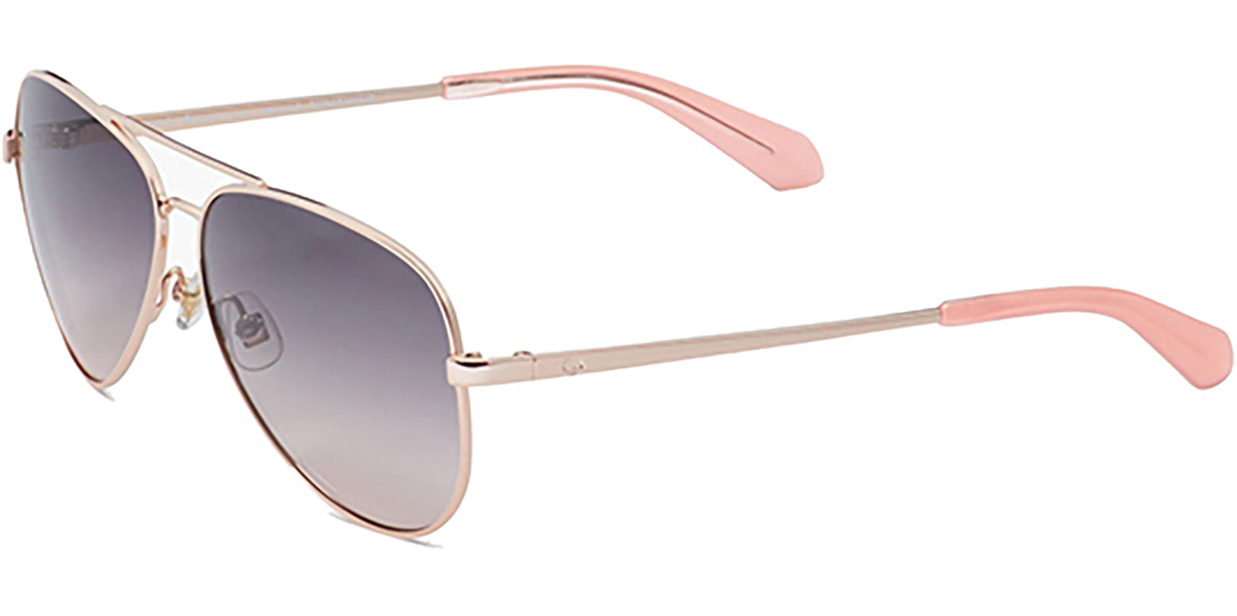 Kate Spade Reatha Gold-Tone Aviator w/ Gradient Lens - Eyedictive