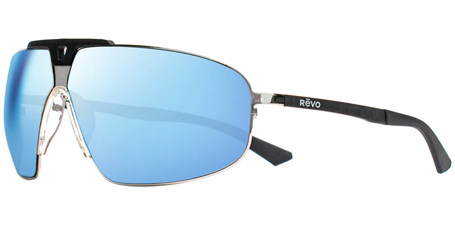 Revo Alpine Bode Miller Shiny Chrome Polarized Photochromic Wrap - Eyedictive