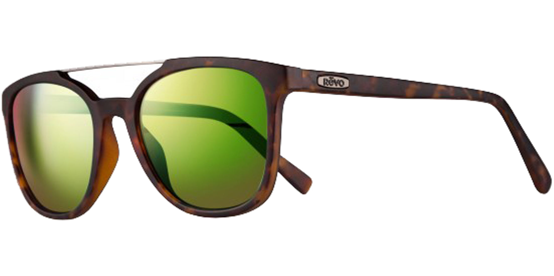 Revo Clayton Polarized Brow Bar Pilot - Eyedictive