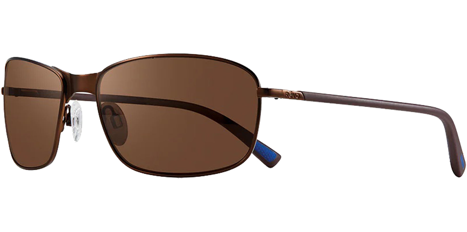 Revo Decoy Polarized Brown Metal Wrap - Eyedictive