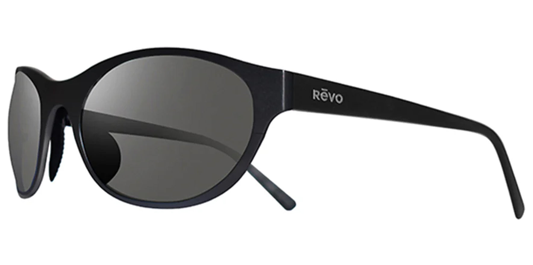 Revo Icon Oval Polarized Titanium Classic