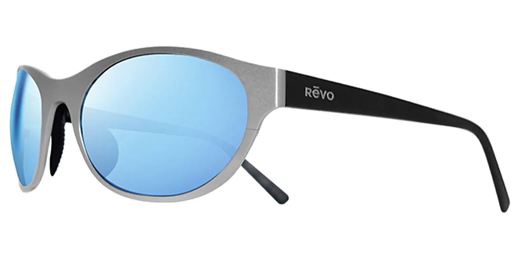 Revo Icon Oval Polarized Titanium Classic