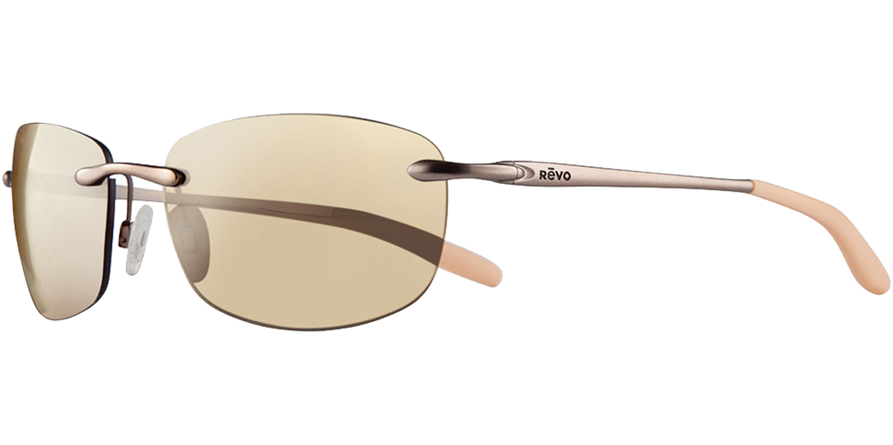 Revo Outlander Polarized Rimless Rectangle - Eyedictive