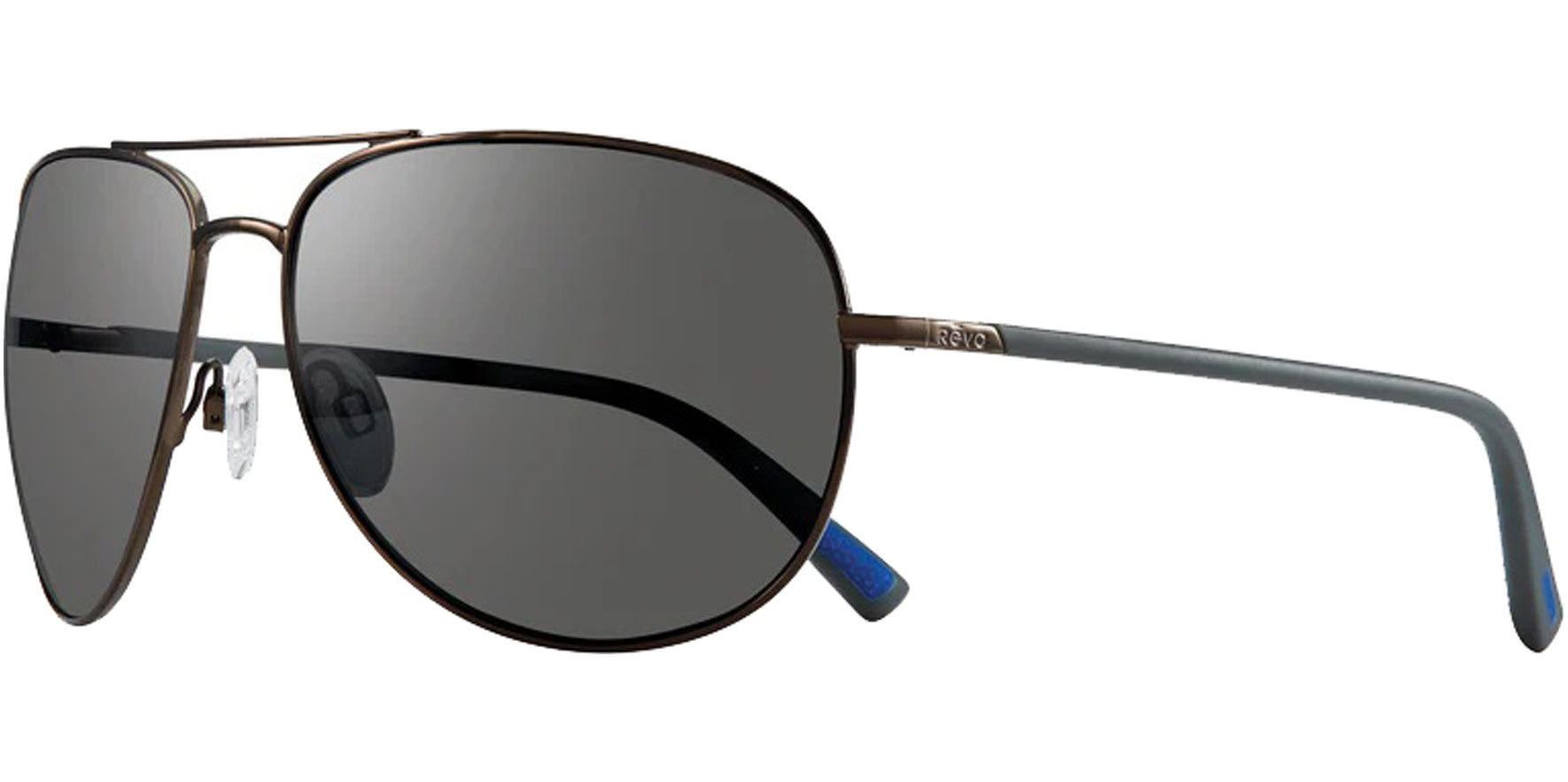 Revo Tarquin Polarized Wrapped Aviator - Eyedictive