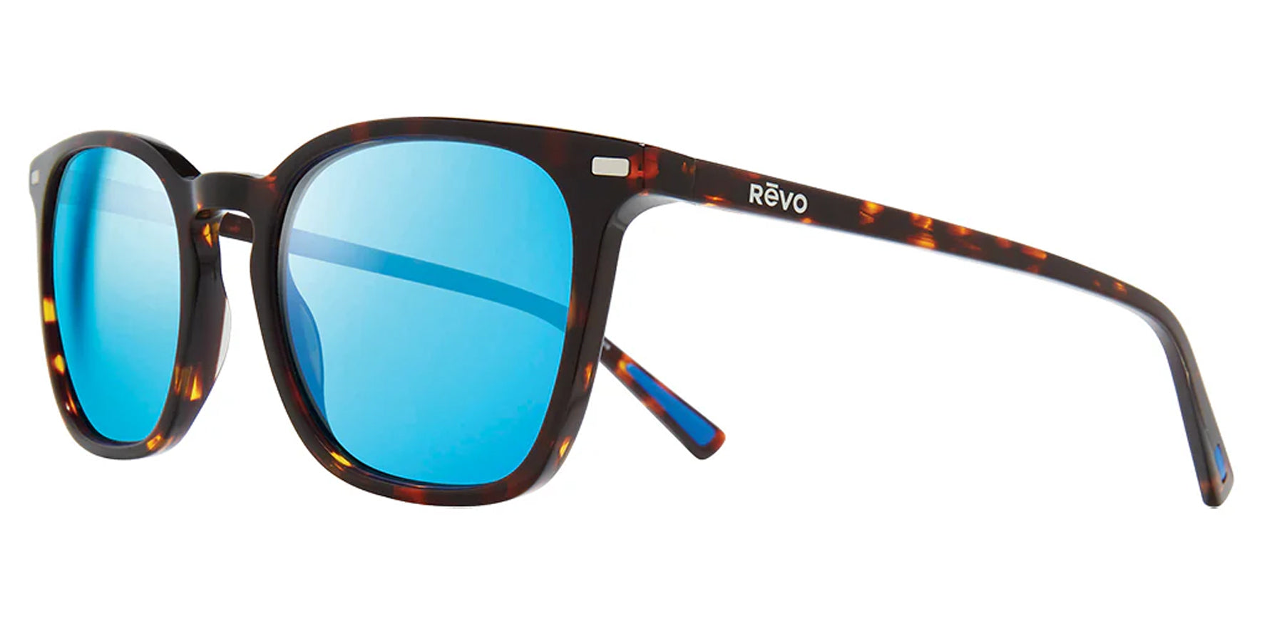 Revo Watson Polarized Tortoise Soft Square w/ Glass Lens - Eyedictive