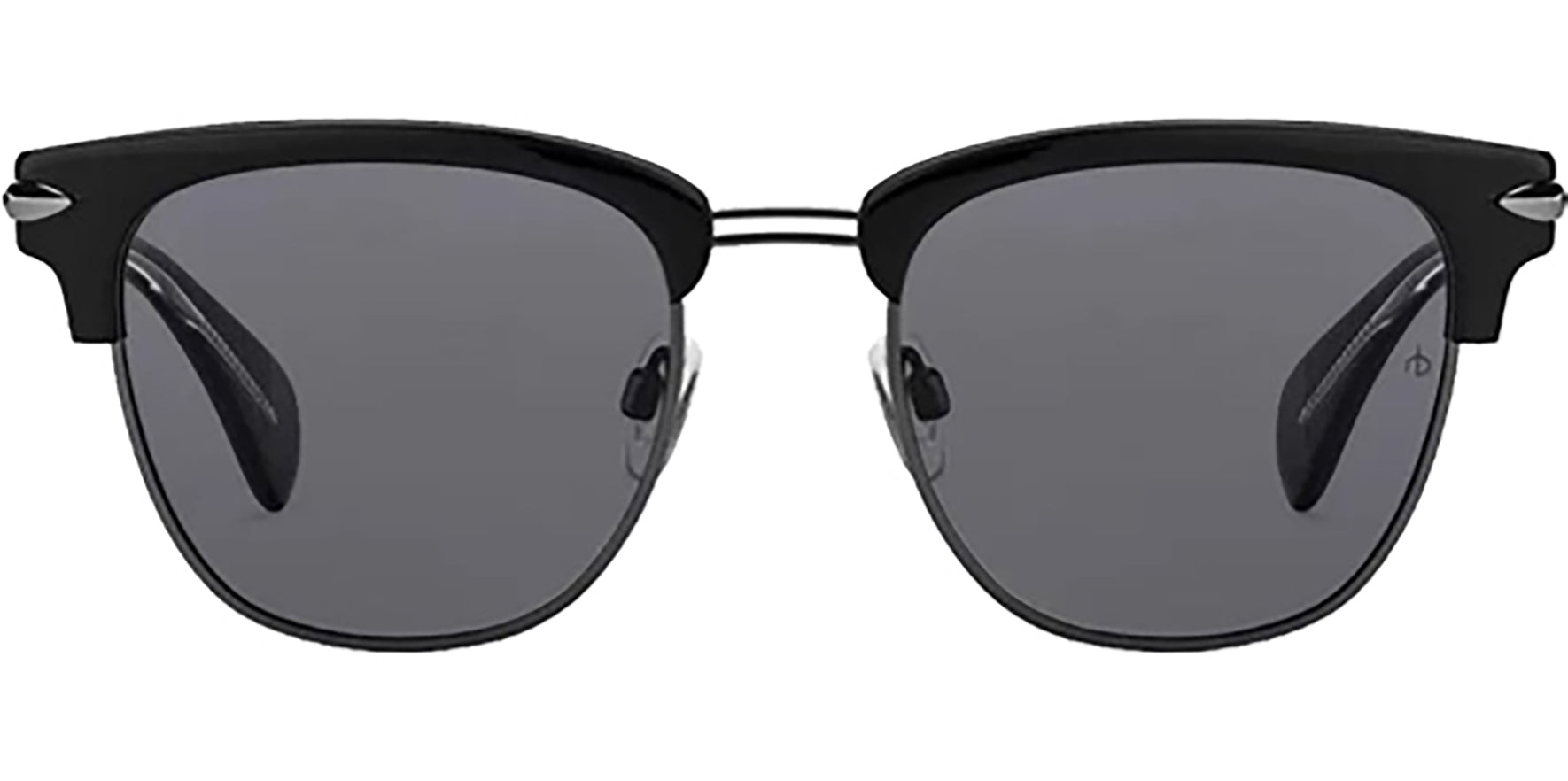 Rag & Bone Polarized Black/Ruthenium Brow-Line - Eyedictive