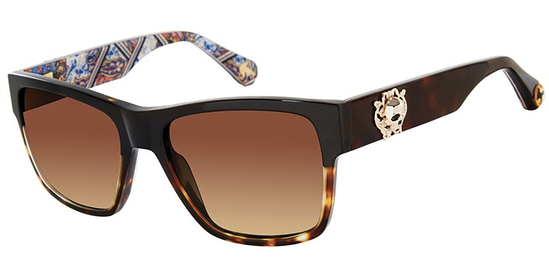 Robert Graham Valentino Polarized Black/Tortoise Square - Eyedictive