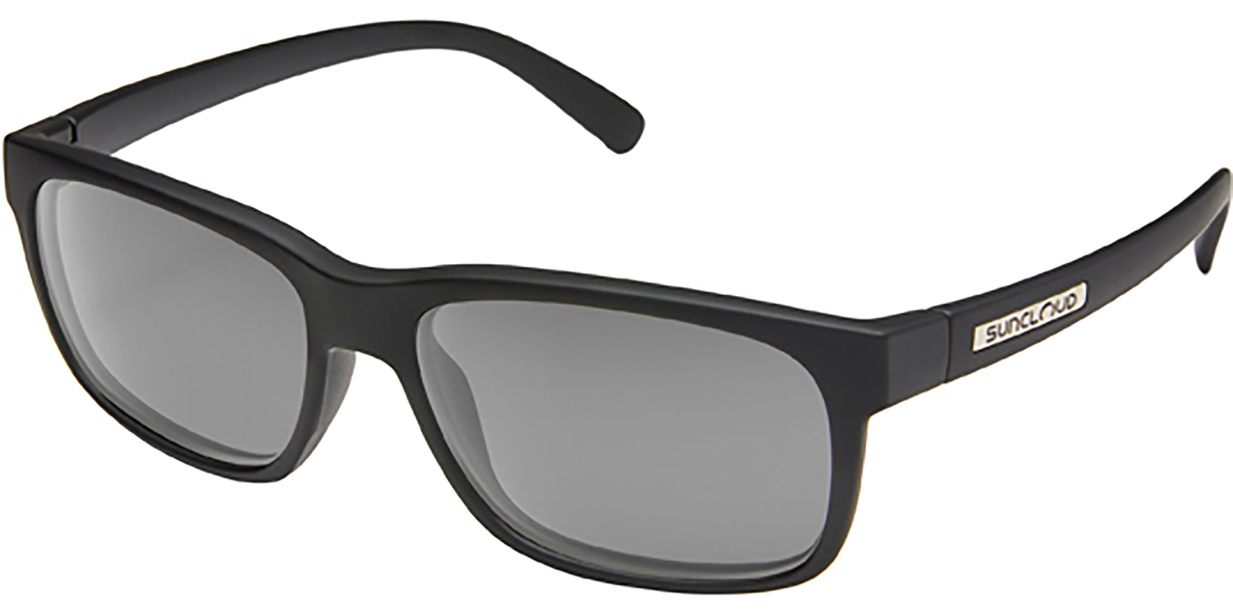 Suncloud Stand Polarized Matte Black Soft Square - Eyedictive