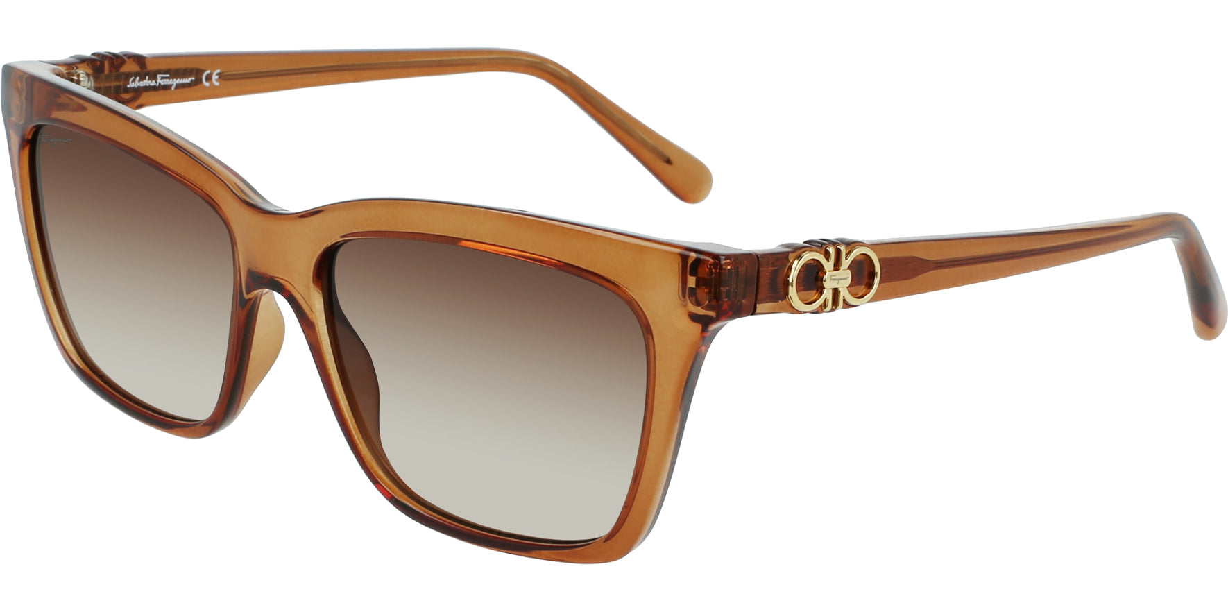 Salvatore Ferragamo Alt Fit Angled Square w/ Gradient Lens - Eyedictive