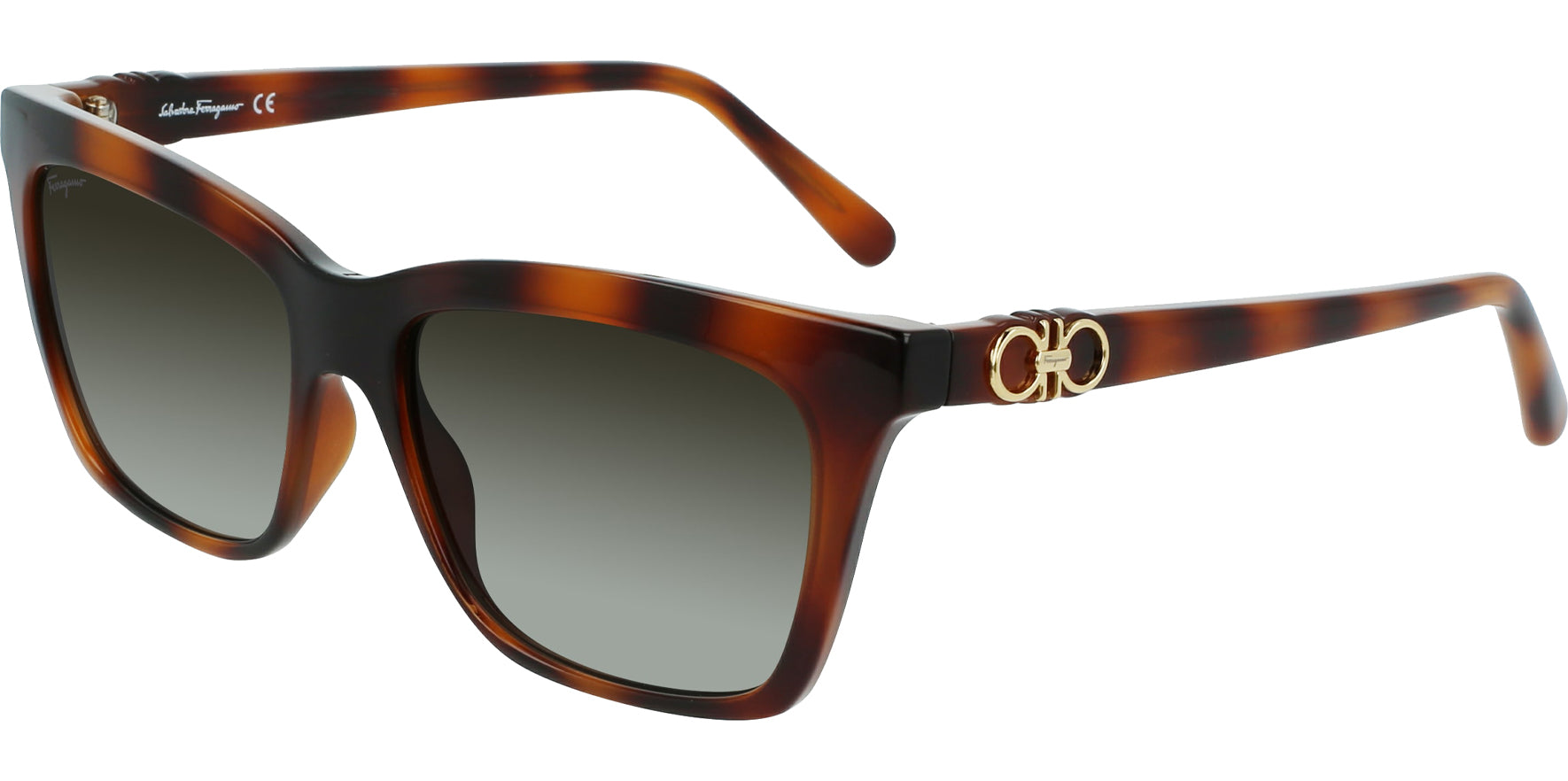 Salvatore Ferragamo Alt Fit Angled Square w/ Gradient Lens - Eyedictive