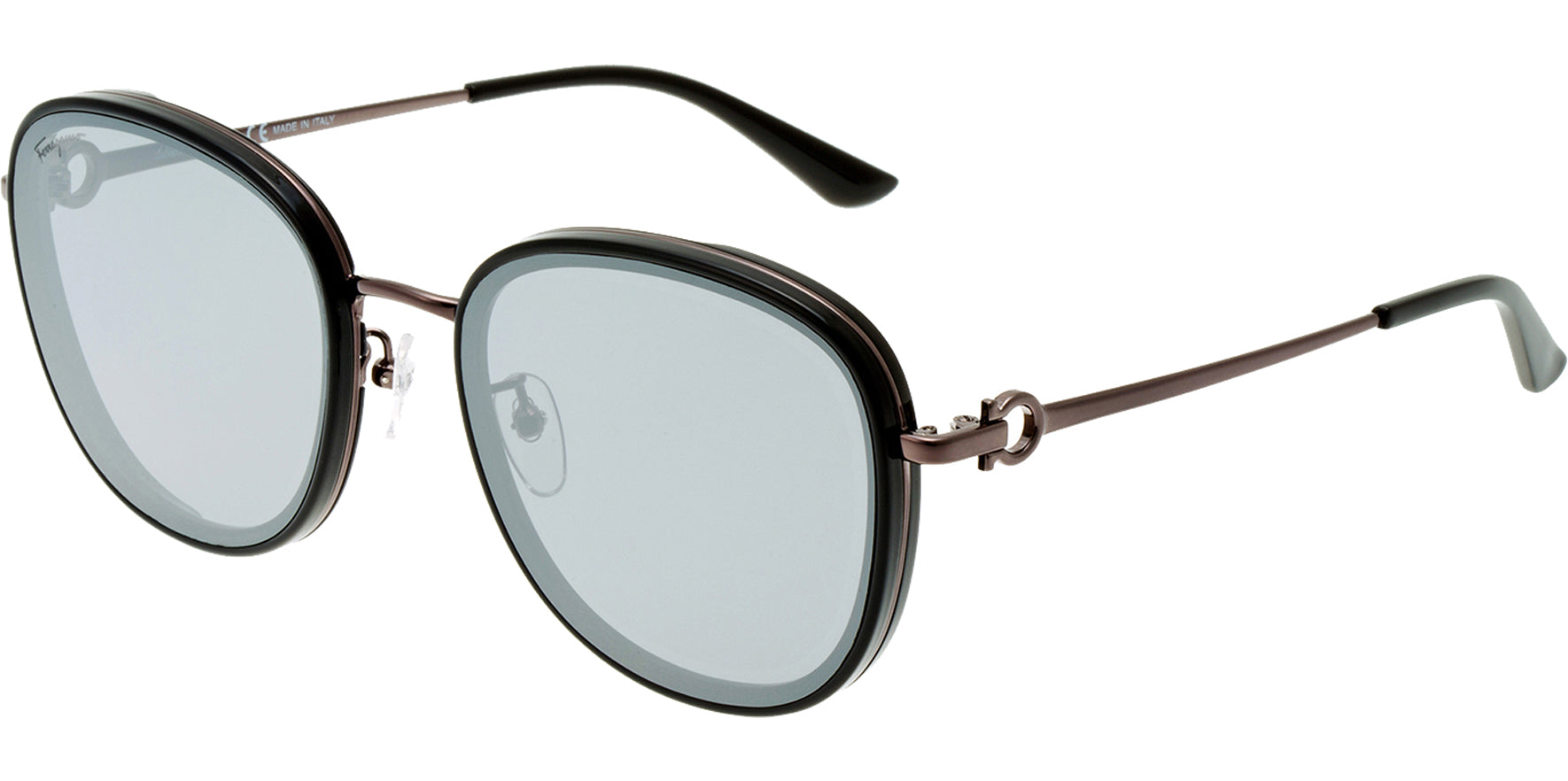 Salvatore Ferragamo Alt Fit Modified Round - Eyedictive