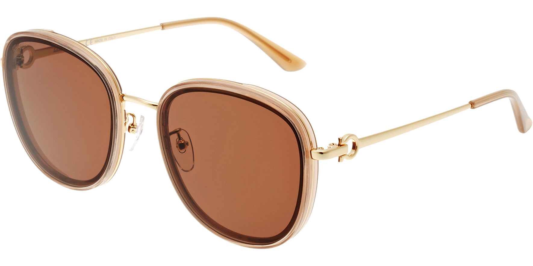 Salvatore Ferragamo Alt Fit Modified Round - Eyedictive