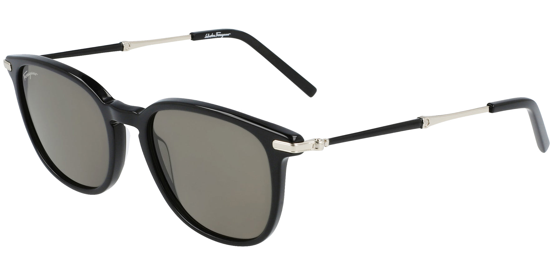 Salvatore Ferragamo Black Soft Square - Eyedictive