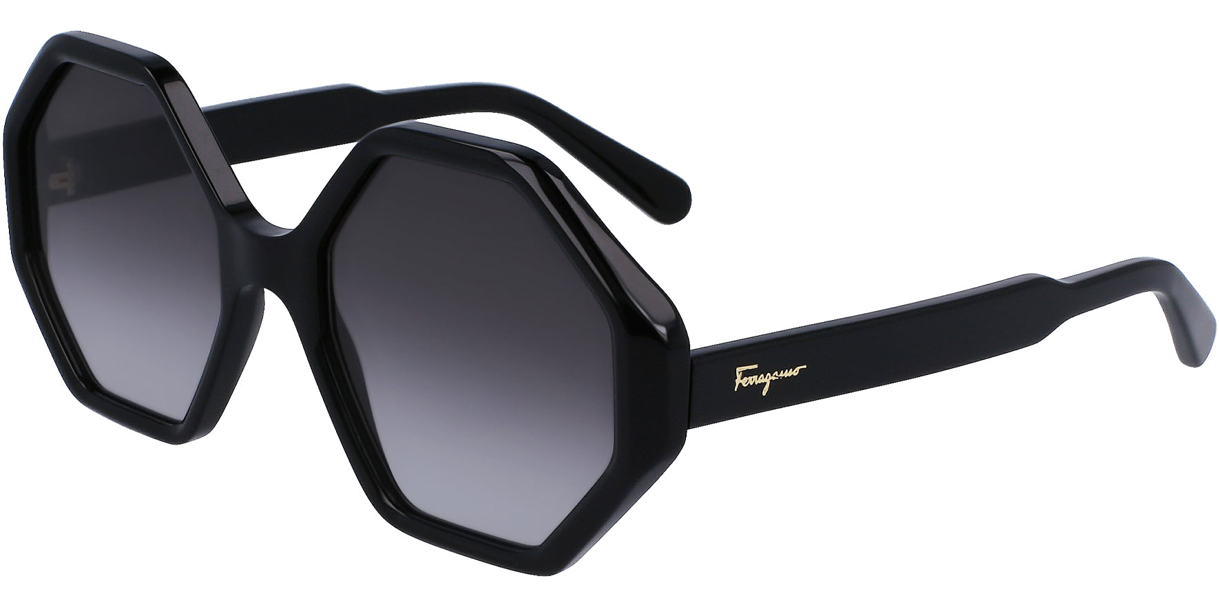 Salvatore Ferragamo Geometric Octagon - Eyedictive