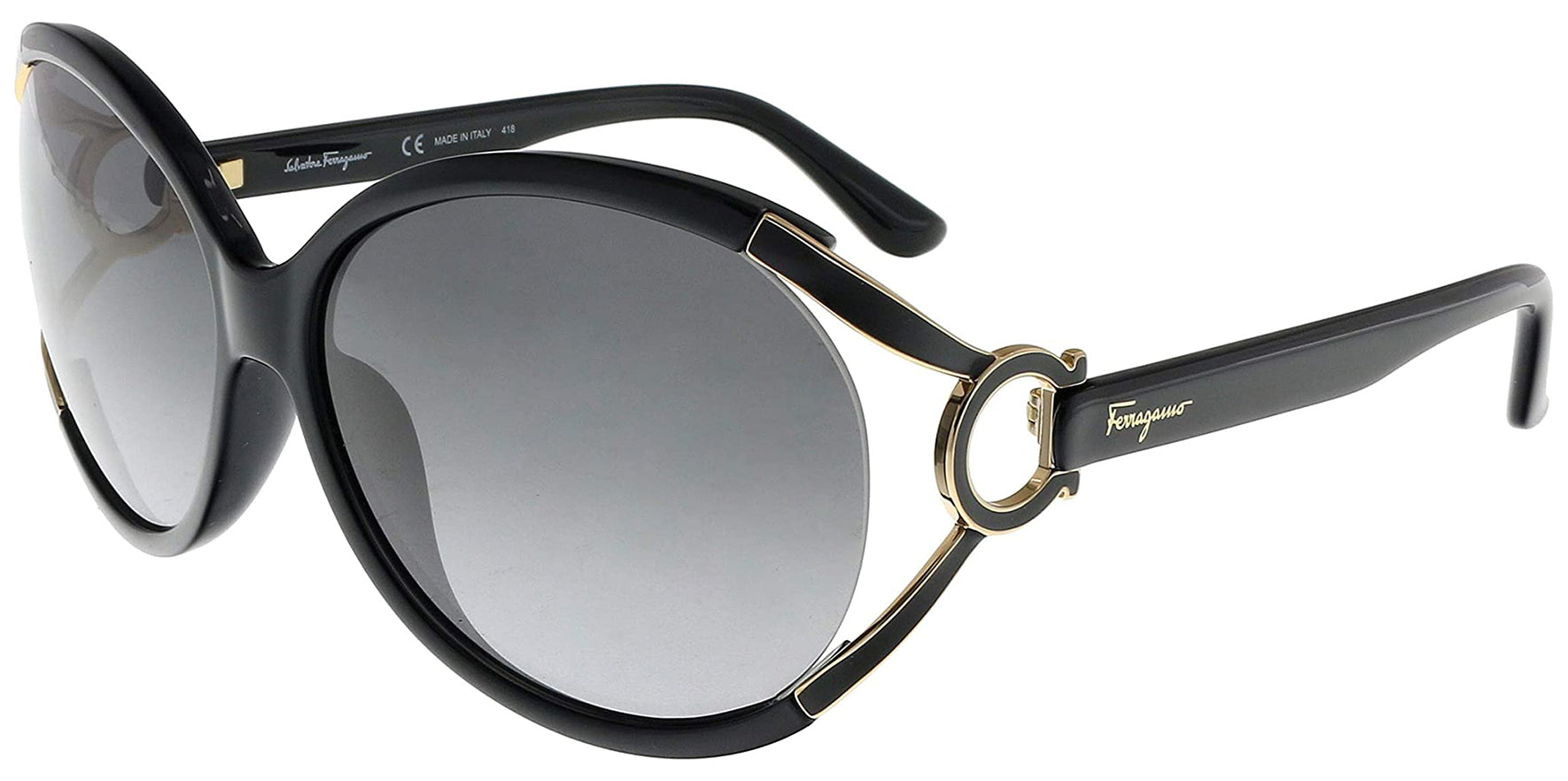 Salvatore Ferragamo Oval Oversize Classic