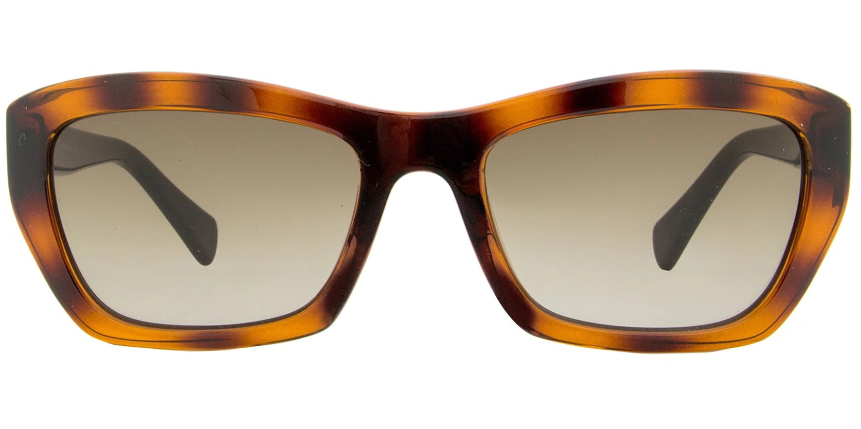 Salvatore Ferragamo Oversize Tortoise Square w/ Gradient Lens - Eyedictive