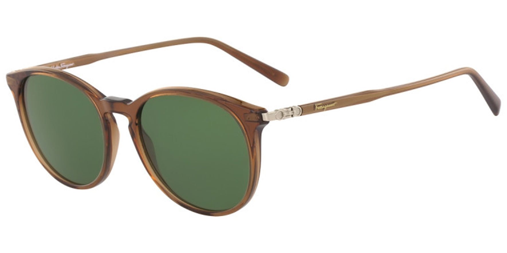 Salvatore Ferragamo Semi-Transparent Slim Phantos - Eyedictive