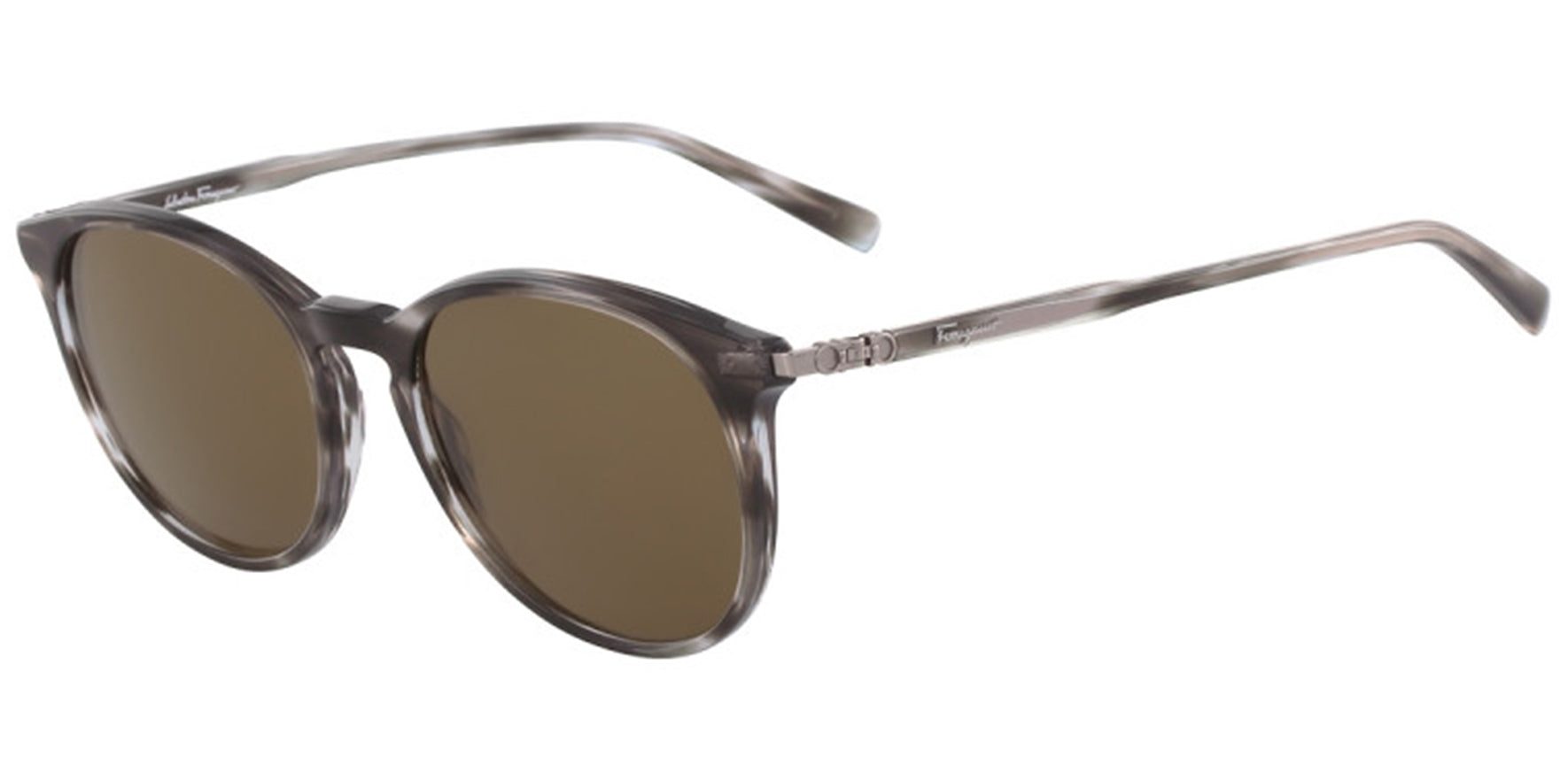 Salvatore Ferragamo Semi-Transparent Slim Phantos - Eyedictive