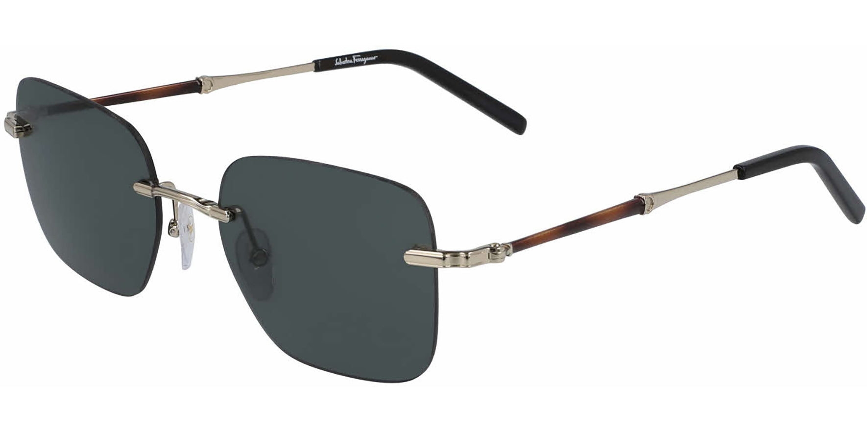 Salvatore Ferragamo Squared Rimless - Eyedictive