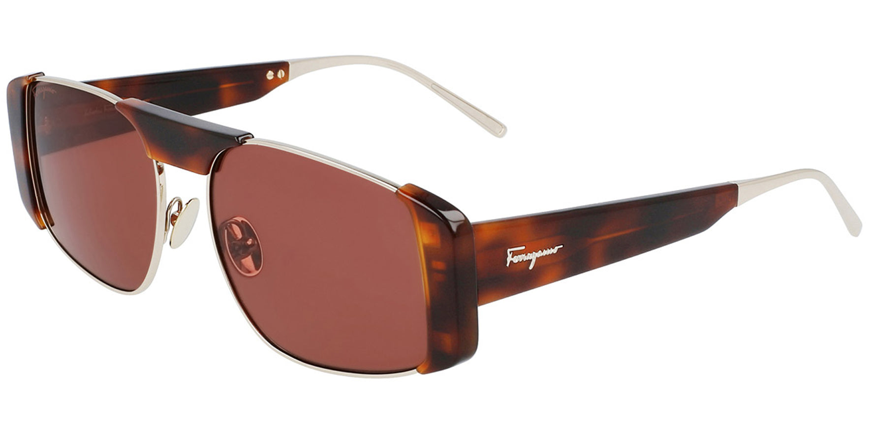 Salvatore Ferragamo Vintage Style Geometric - Eyedictive