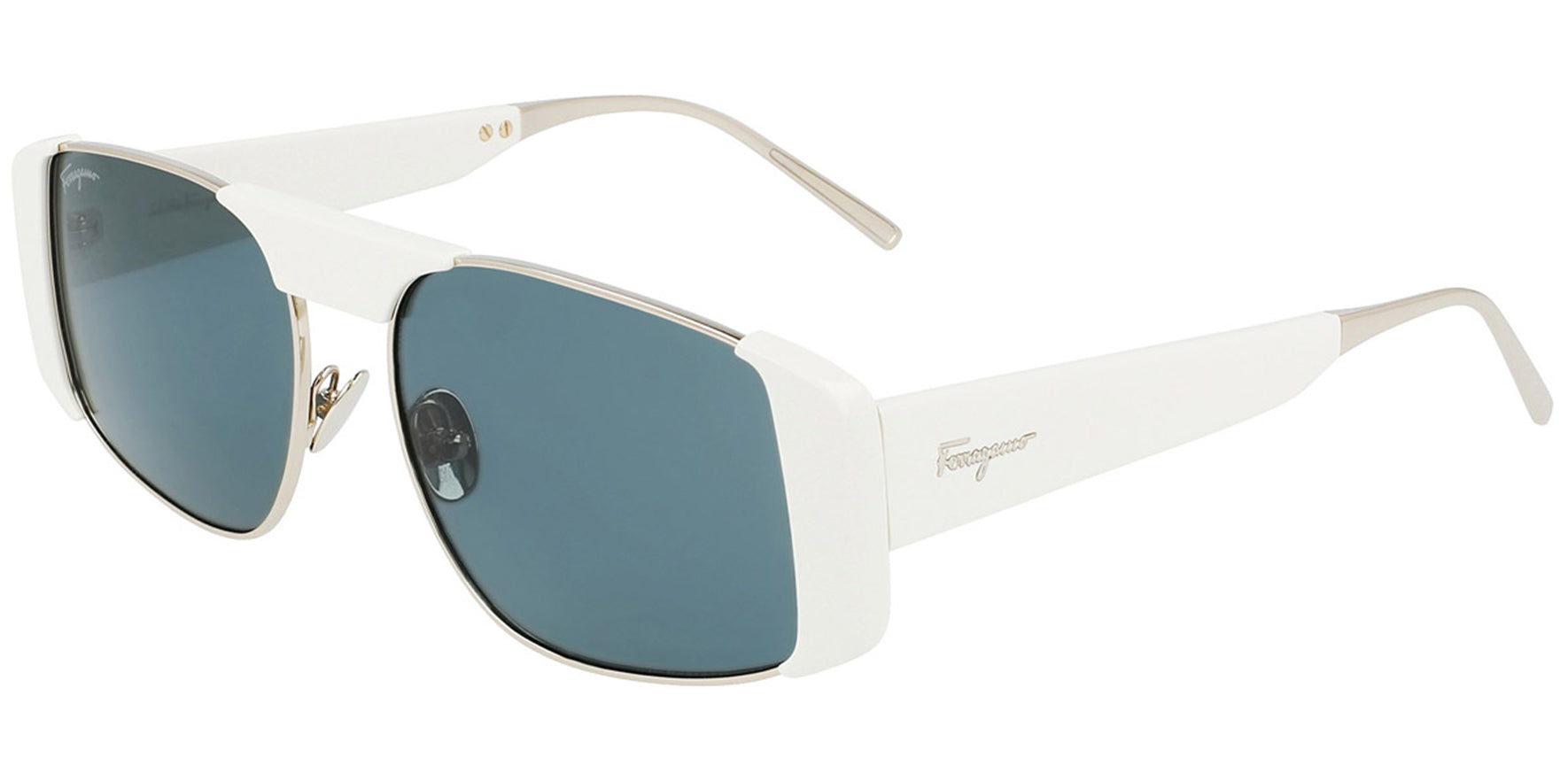 Salvatore Ferragamo Vintage Style Geometric - Eyedictive