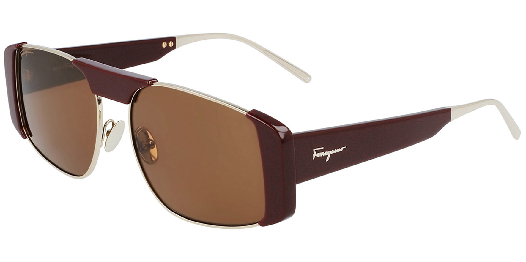Salvatore Ferragamo Vintage Style Geometric - Eyedictive