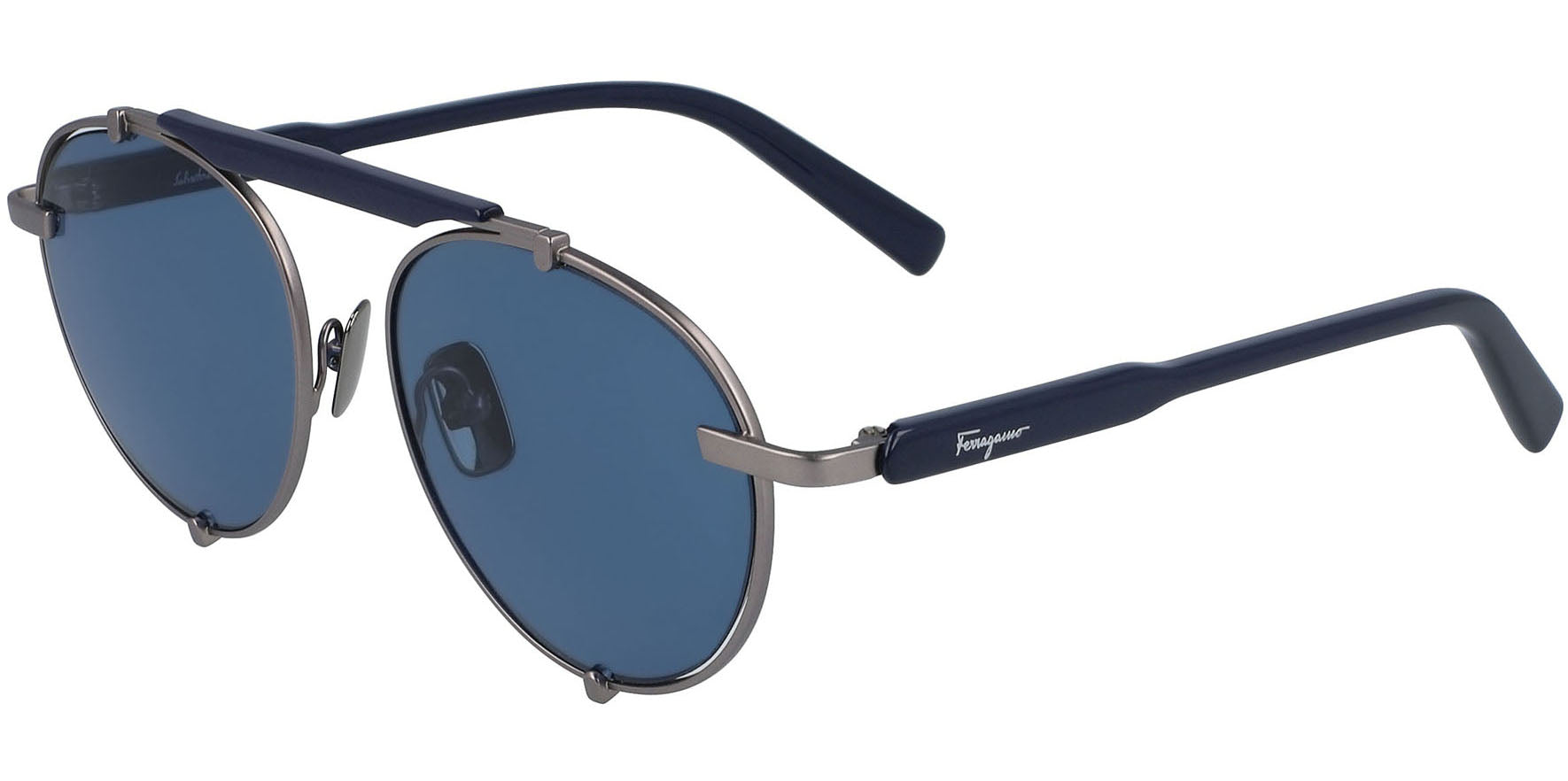 Salvatore Ferragamo Vintage Style Pilot - Eyedictive