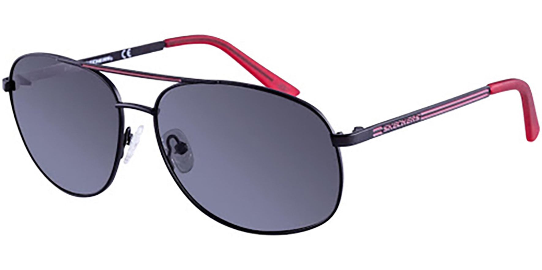 Skechers Polarized Black Classic Aviator - Eyedictive