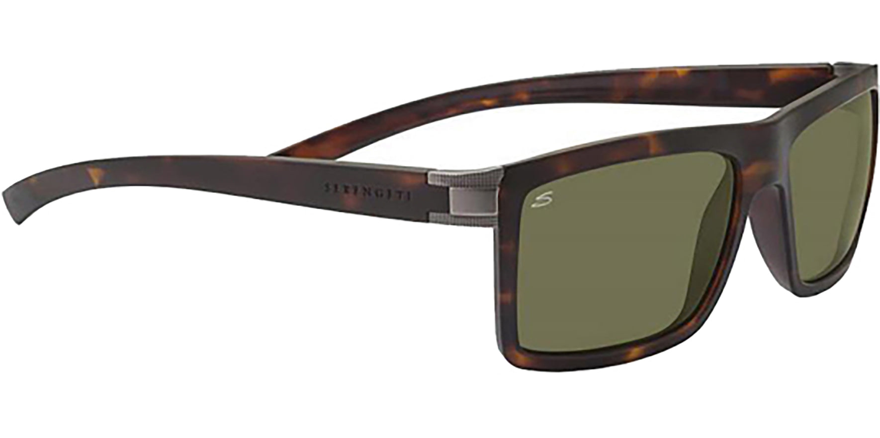 Serengeti Brera Polarized Photochromic Square w/ Glass Lens - Eyedictive