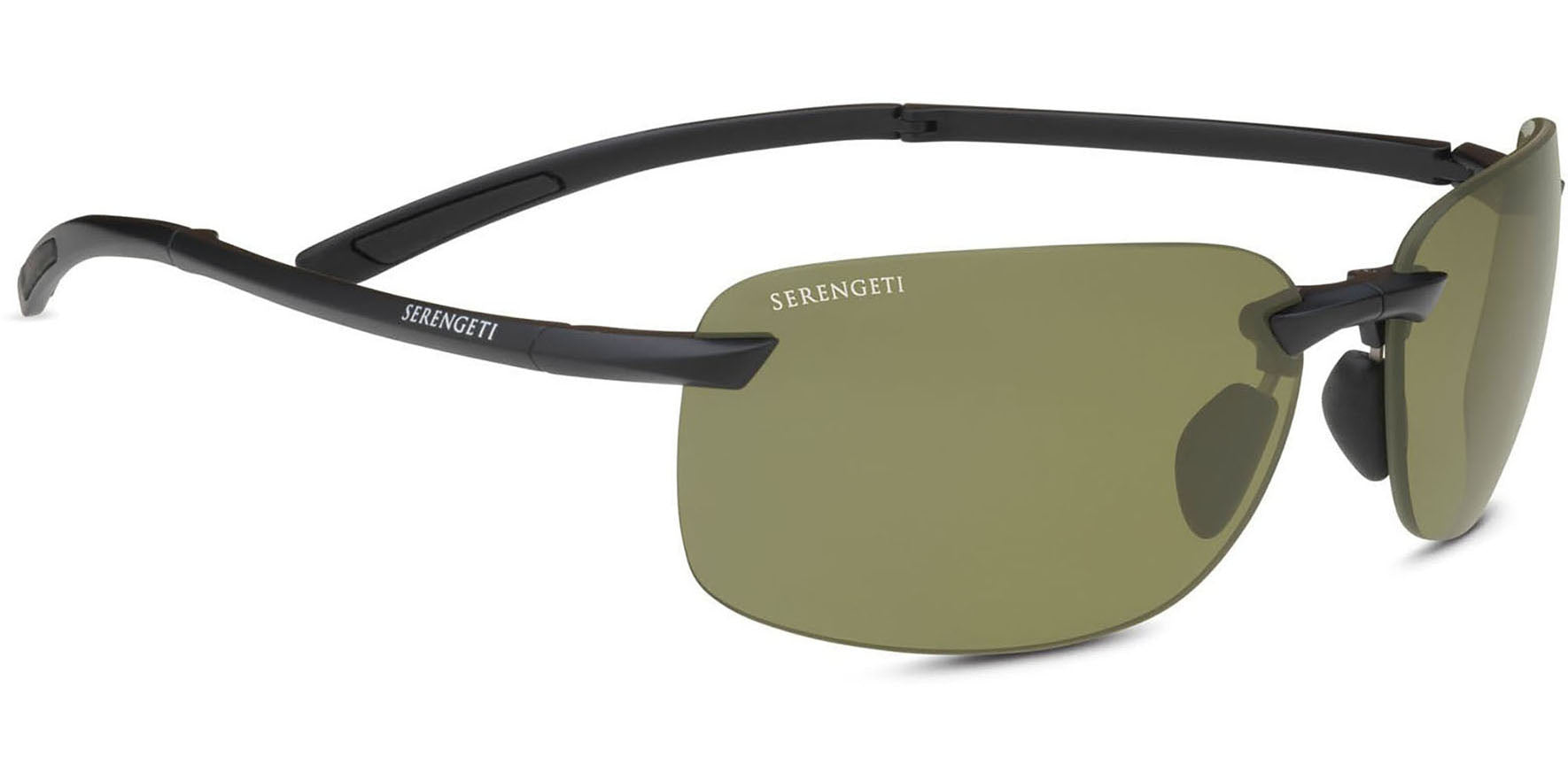 Serengeti Ceriale Polarized Folding Rimless Sport - Eyedictive