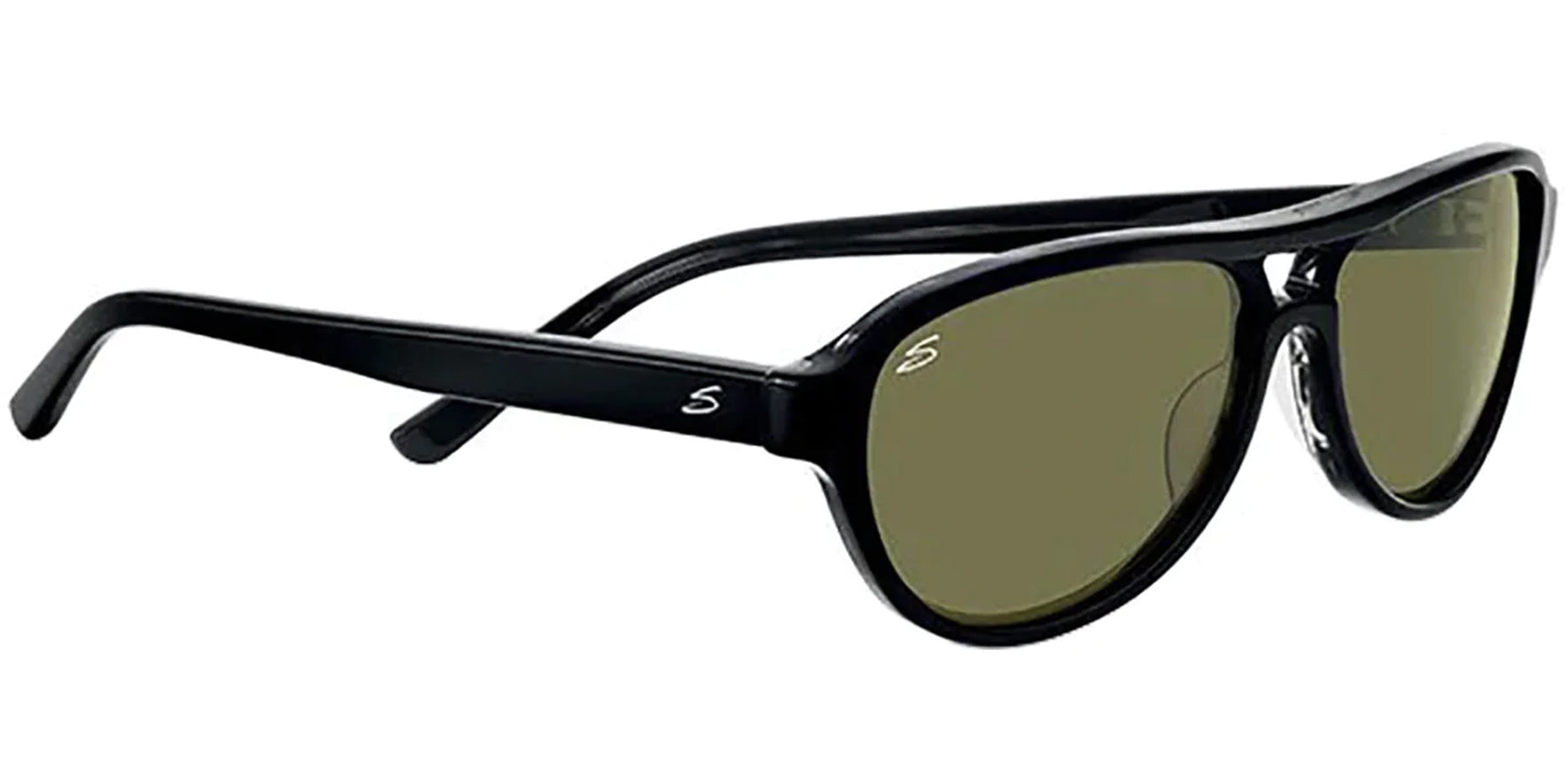 Serengeti Imperia Polarized Photochromic Black Stylized Pilot - Eyedictive