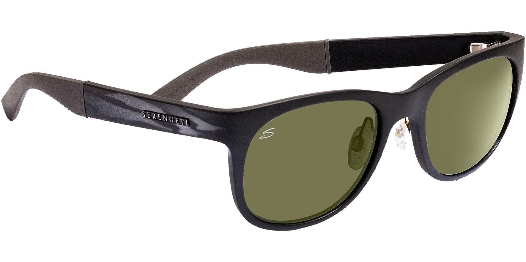 Serengeti Milano Photochromic Metallic Stripe Soft Square - Eyedictive