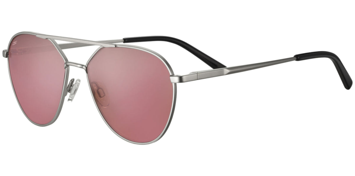 Serengeti Odell Photochromic Polarized Sunglasses Serengeti Sunglasses Gold Brown Photochromic Polarized Pilot  main image 2