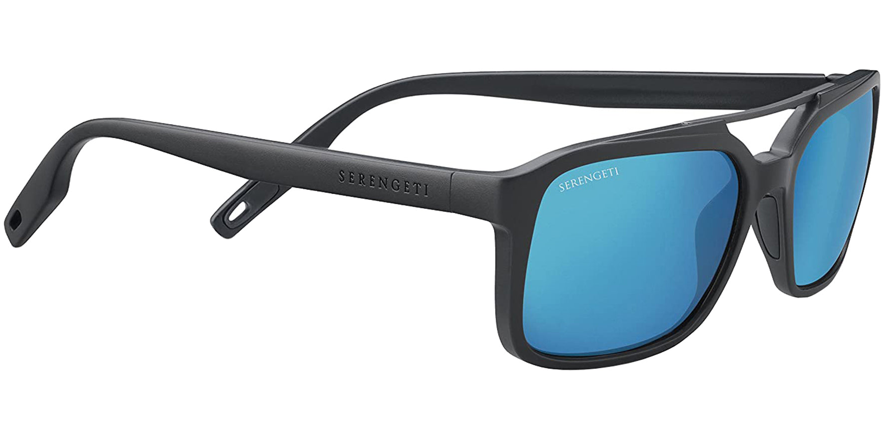 Serengeti Renzo Polarized Photochromic Square w/ Glass Lens - Eyedictive