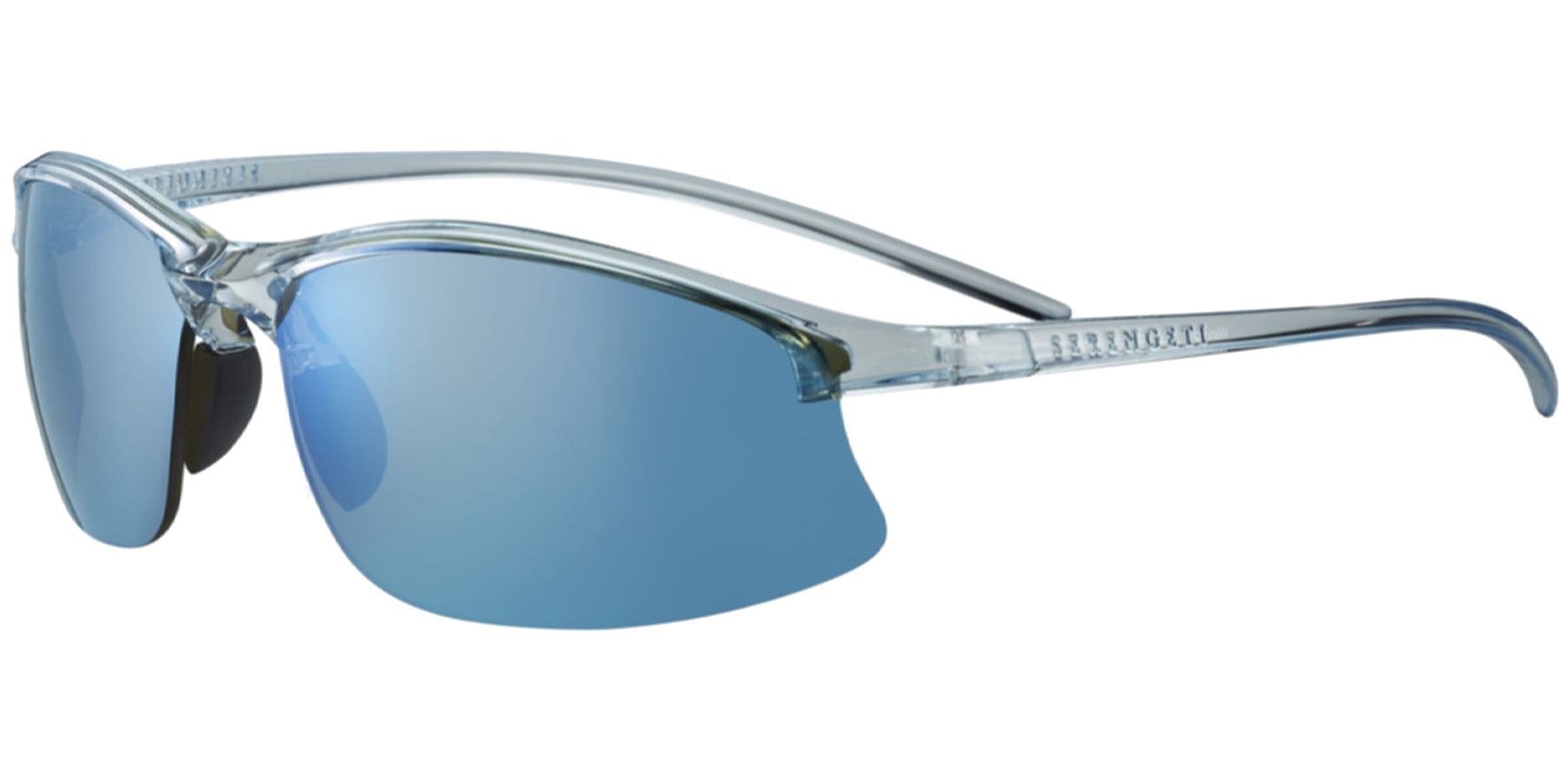 Serengeti Winslow Polarized Semi-Rimless Wrap - Eyedictive