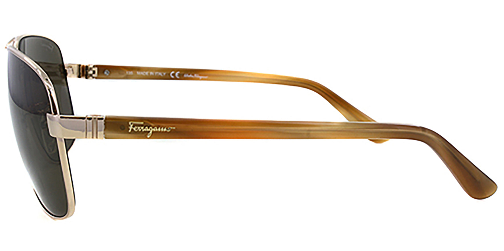 Salvatore Ferragamo Polarized Shiny Rose Gold - Eyedictive