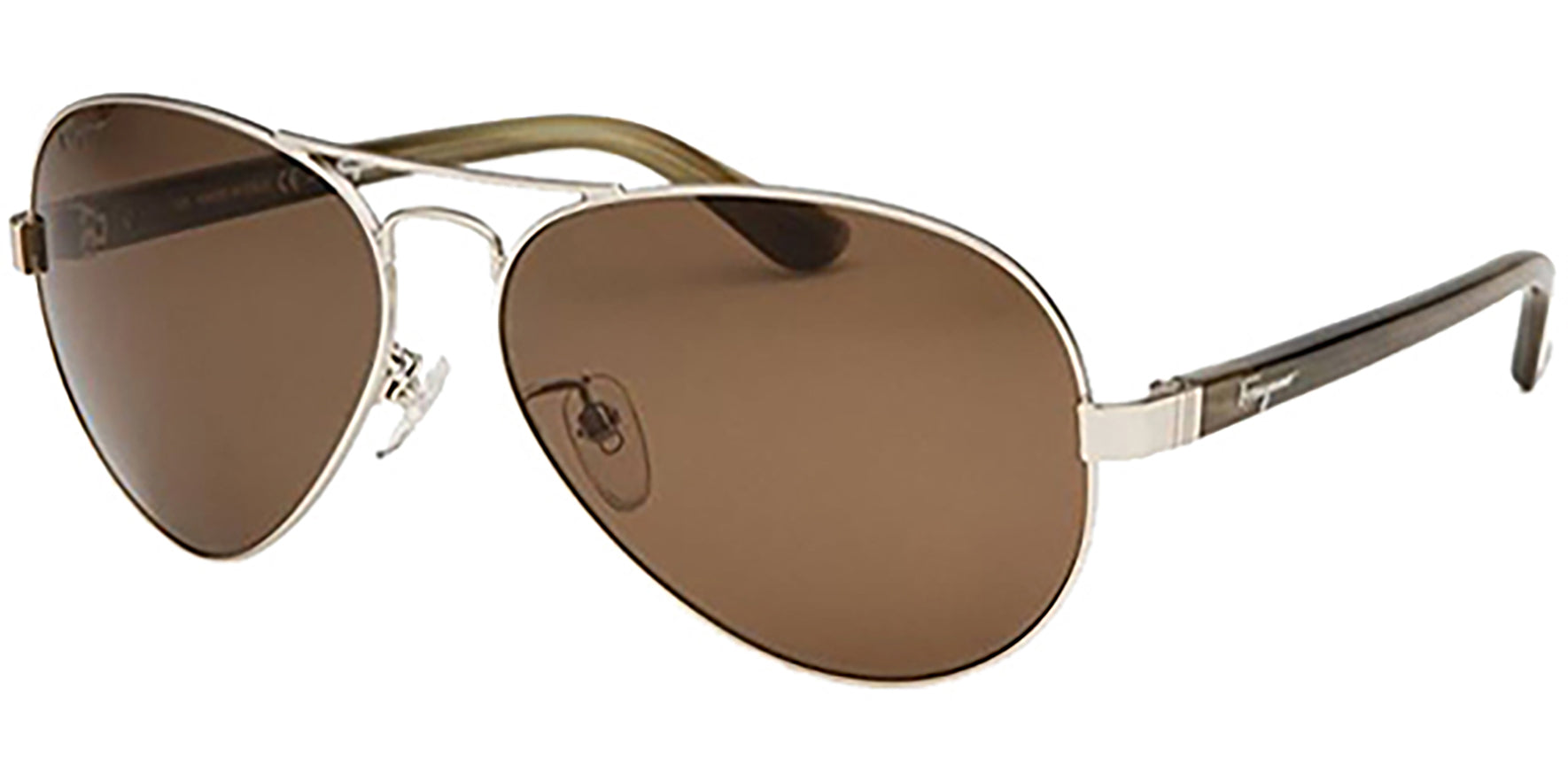 Salvatore Ferragamo Polarized Aviator - Eyedictive