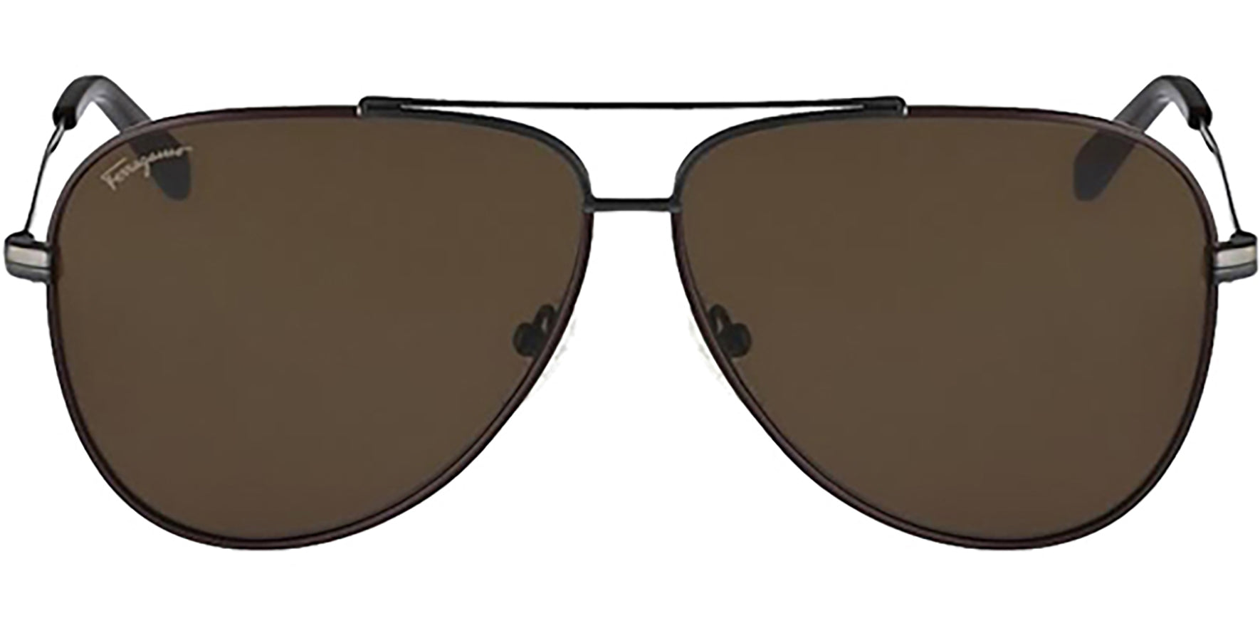 Salvatore Ferragamo Two-Tone Classic Aviator - Eyedictive