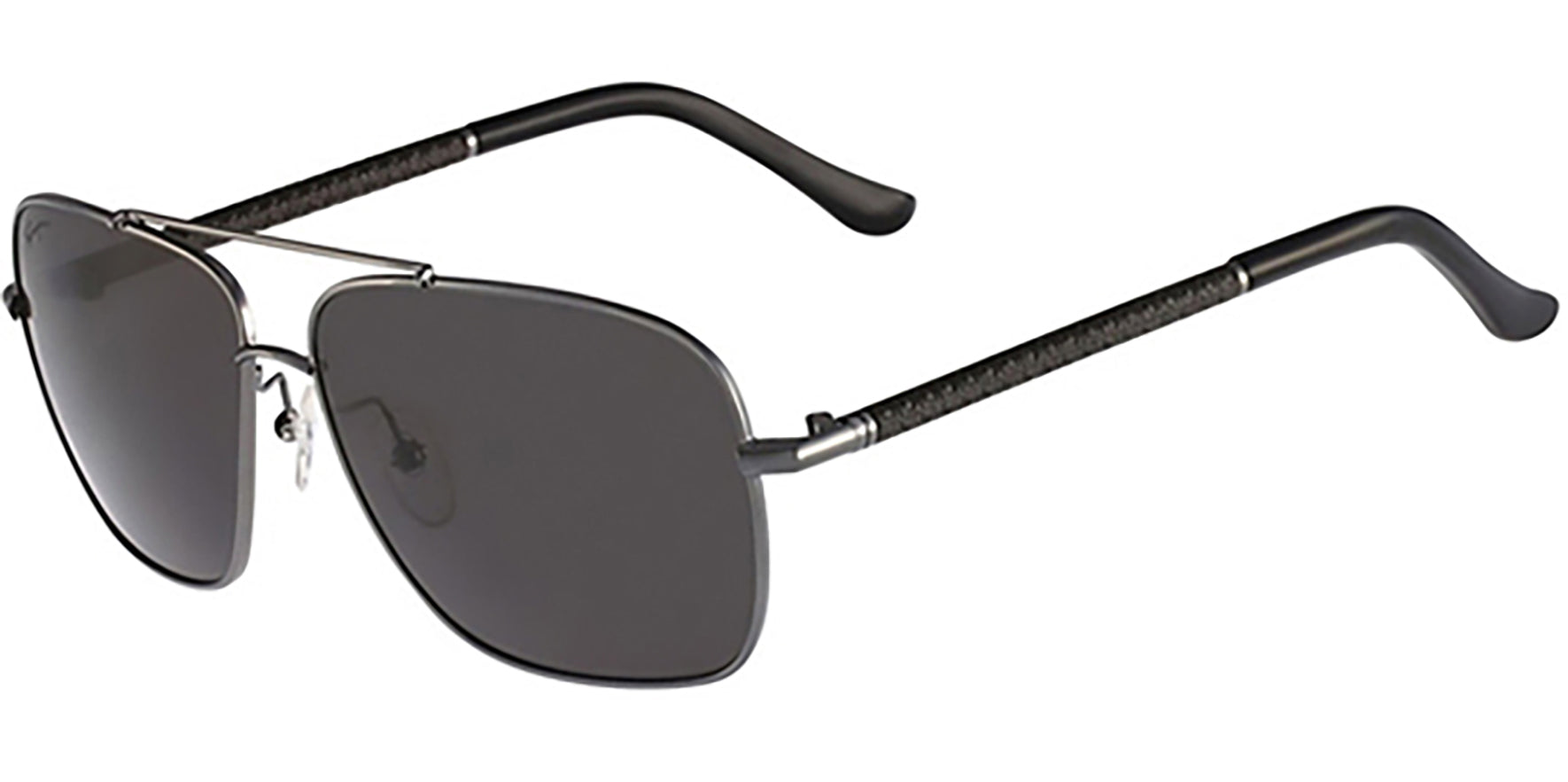 Salvatore Ferragamo Aviator w/ Leather Trim - Eyedictive