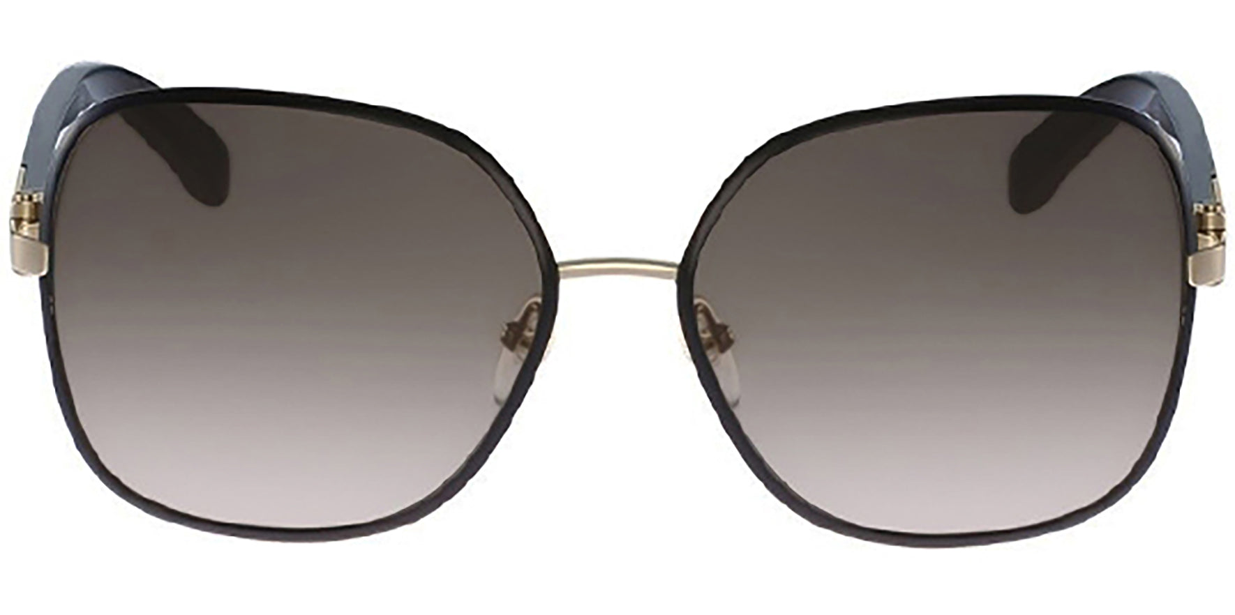 Salvatore Ferragamo Beveled Rim Metal Butterfly - Eyedictive