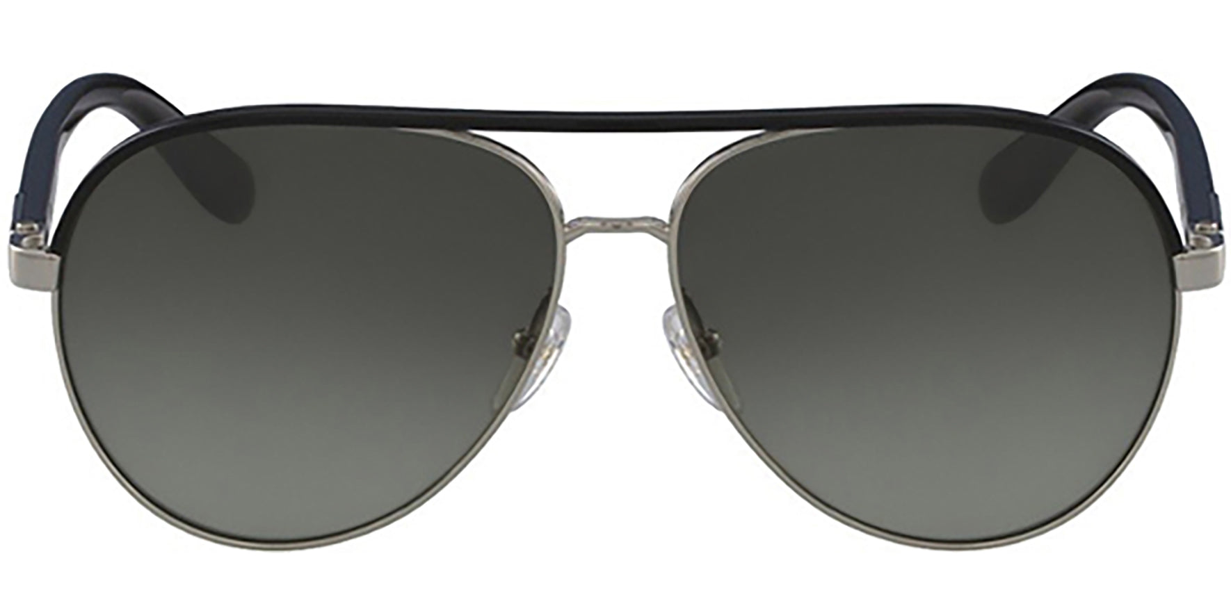 Salvatore Ferragamo Light Gold Tone/Black Aviator - Eyedictive