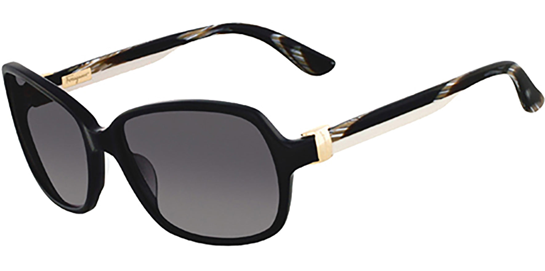 Salvatore Ferragamo Butterfly w/ Two-Tone Temples - Eyedictive